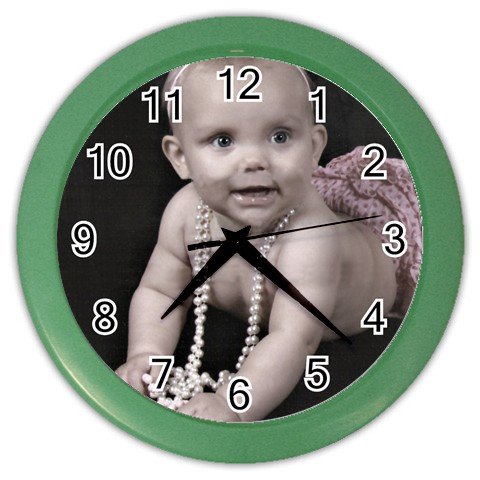 Custom print wall clock