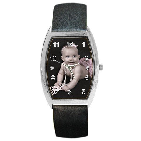 Custo print barrel watch