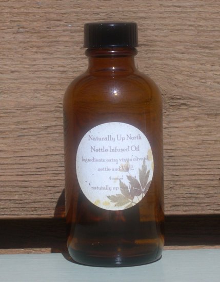 Nettle Herbal Infused Oil 4 Ounces