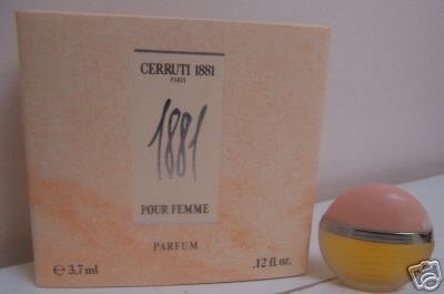 Lot of 10 CERRUTI 1881 PURE PERFUME Mini Woman NIB