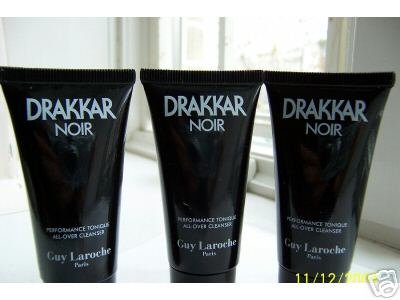 DRAKKAR NOIR Bath and Shower Gel 3 oz. NEW