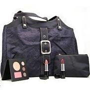 Lancome Handbag with Cosmetic case & make up set