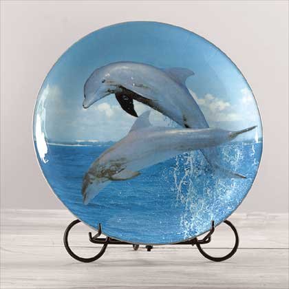 DOLPHIN PATWORK PLATE