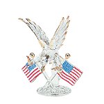 EAGLE WITH FLAGS