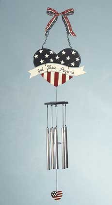 HEART SHAPED WINDCHIME