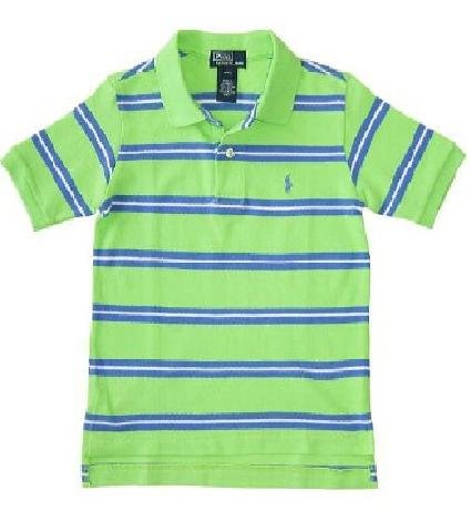 Ralph Lauren Classic Stripe Polo - Oasis Green