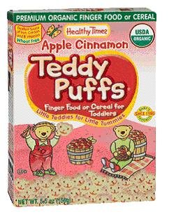 Apple Cinnamon Teddy Puffs