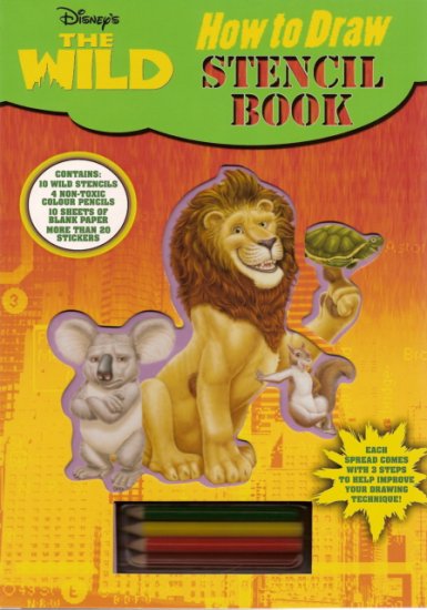 How to Draw Stencil Activity Book