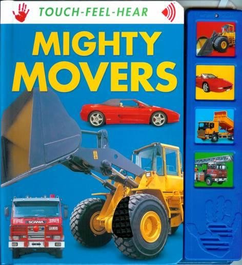 Touch Feel & Hear Board - Mighty Movers