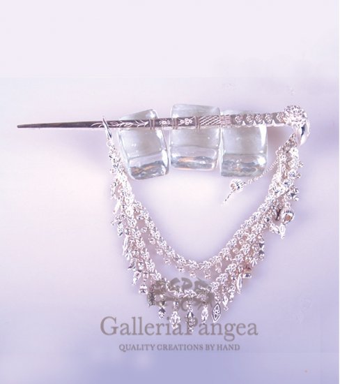 Pure Silver Hairpin, 'Miao Treasure'