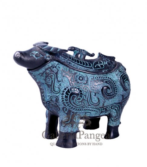 Bronze Vessel, 'Ox Gong'
