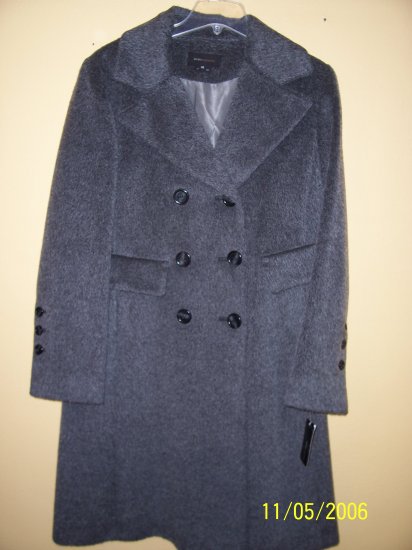 WOMENS DOUBLE BREASTED MOHAIR COAT by BCBG, SZ 12, RET. $625