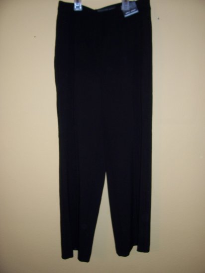 WOMENS BLACK PANTS by GEOFFREY BEENE, SZ 4 SHORT, RET. $49