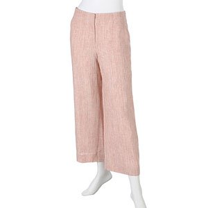 WOMENS 100% LINEN CROPPED PANTS by DKNY, RET $145, SZ 4