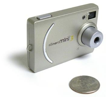 Mustek Gsmart Mini 3 Tiny Hi-Res Digital Camera
