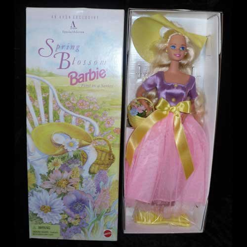 1995 Spring Blossom Barbie Doll - Avon Exclusive - 1st in Series