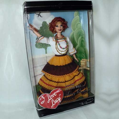 Lucille Ball as Lucy Ricardo Barbie - The Operetta - 2005 Celebrity Dolls - Episode 38