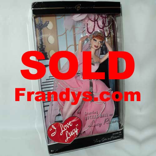 Lucille Ball as Lucy Ricardo Barbie - Gets In Pictures - 2006 Celebrity Dolls - Episode 116