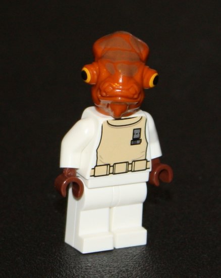 Lego Star Wars Admiral Ackbar Minifigure