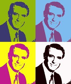 8x10 Cary Grant popart poster