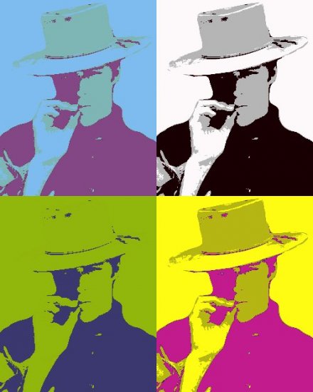 16x24 Clint Eastwood-1 Pop Art Poster