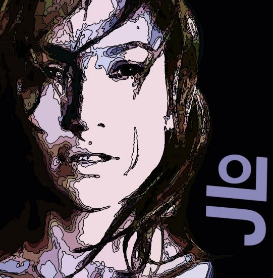 8x10 JLo Jenifer Lopez Popart Print Celebrity Pop Art Picture