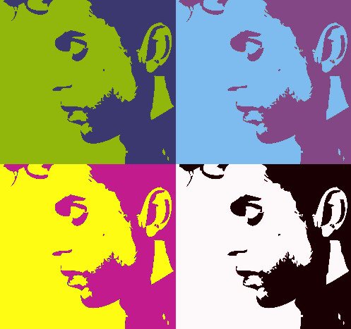 8x10 Prince Popart Print Celebrity Pop Art Picture Limited Edition