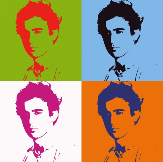 8x10 Steve Sufjan Popart Print Celebrity Pop Art Picture Limited Edition