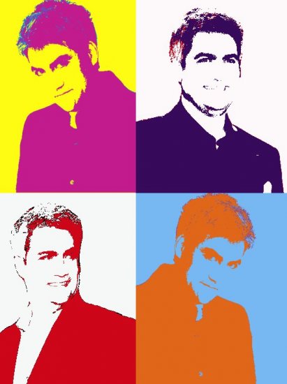 8x10 Taylor Hicks American Idol Popart Print Celebrity Pop Art Picture Limited Edition