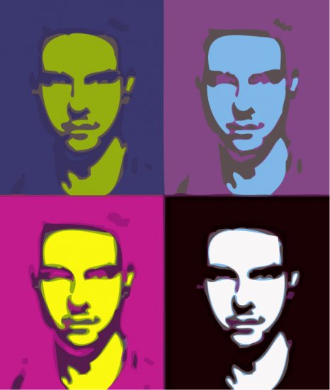 8x10 Tom Cruise Popart Print Celebrity Pop Art Picture Limited Edition
