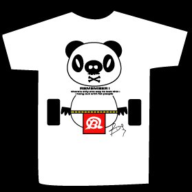 T-shirt WEIGHT PANDA design