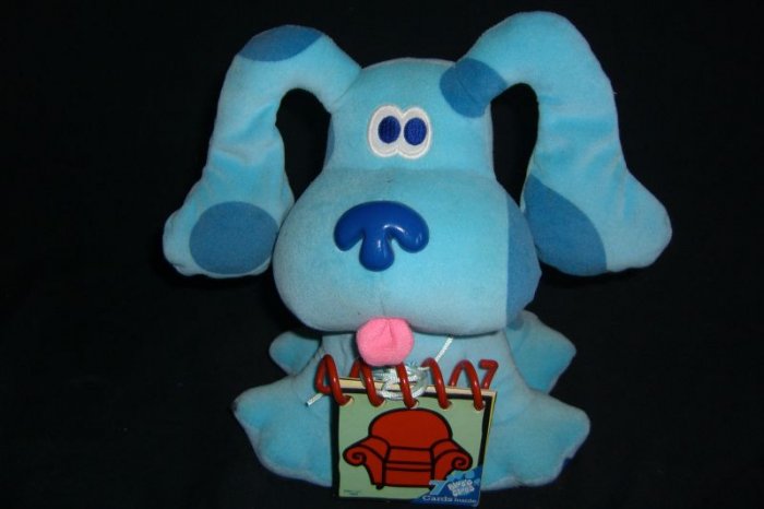 stuffed blue's clues dog