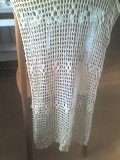 silk crochet shawl