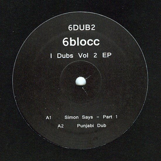 6DUB2 - 6Blocc - I Dubs Vol 2 EP (12") *6DUB