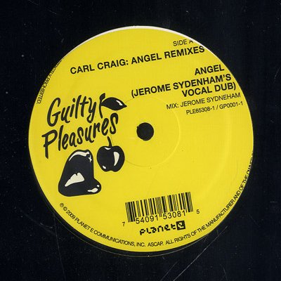 PE65308 - Carl Craig - Angel Remixes (12") *PLANET E/GUILTY PLEASURES