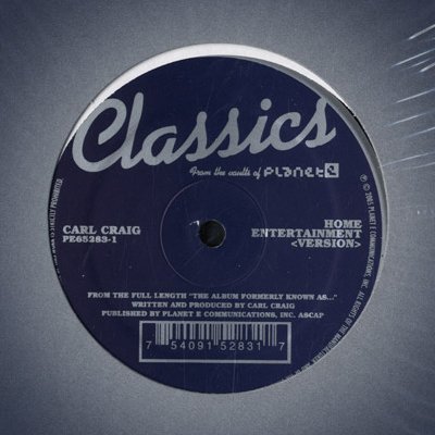 PE65283 - Carl Craig - Sparkle (12") *PLANET E