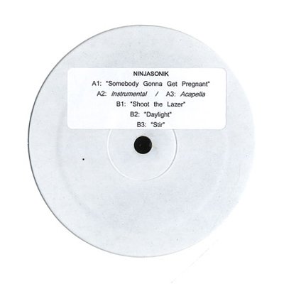 PRGRCRDS01 - Ninjasonik - Somebody Gonna Get Pregnant (12") *WHT LBL