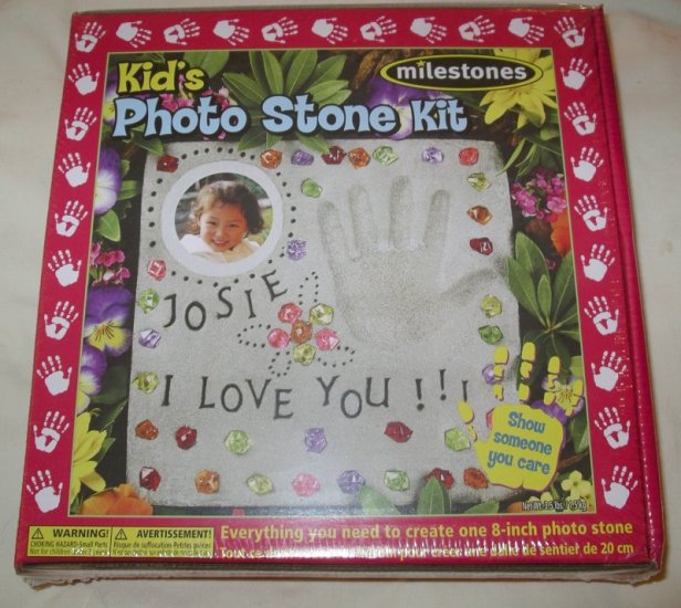 Milestones Kid's Photo Stone Kit