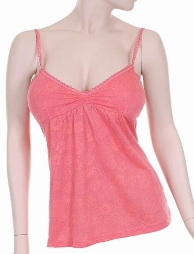 Peach Babydoll Tank Sz Lg