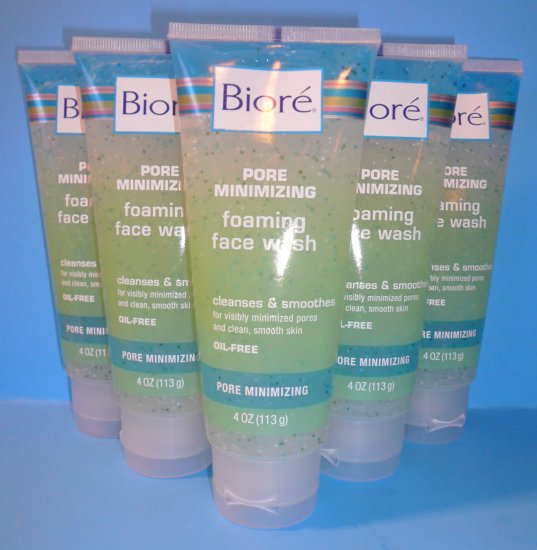 6 BIORE PORE MINIMIZING FOAMING FACE WASH ♥