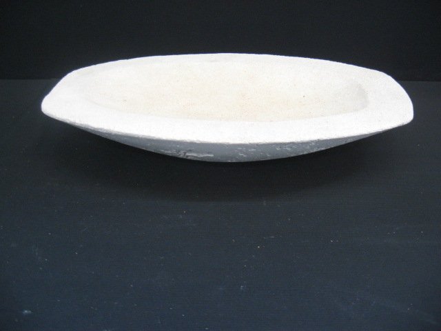 #9 White Concrete Platter