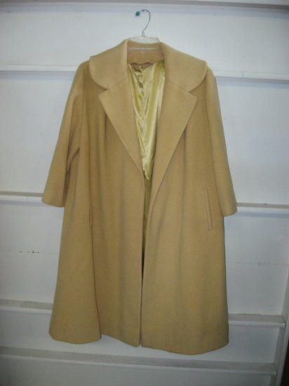#11 Vintage Yellow Womens Coat