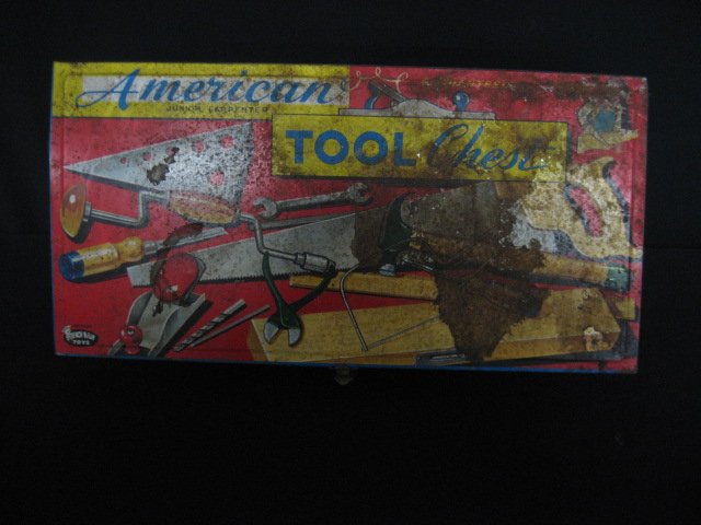 #1 Vintage Childs Tool Box
