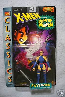 X-Men Classics PSYLOCKE Toy Biz MOC