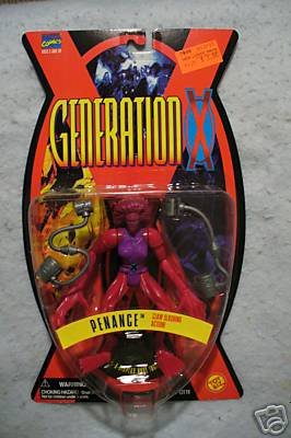 GENERATION X PENANCE Figure Toy Biz MOC