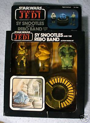 Star Wars Vintage ROTJ Sy Snootles & Rebo Band MIP