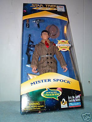 STAR TREK 9 inch SPOCK from A Piece of the Action MIB
