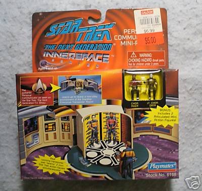 STAR TREK TNG Innerspace Communicator Playset MIB