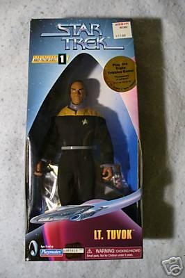 STAR TREK Collector Series 9 inch TUVOK Tribbles MIB