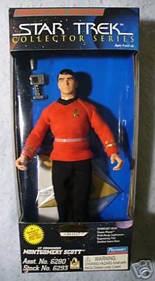 STAR TREK Collector Series 9 inch SCOTT MIB